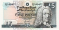 Royal Bank Of Scotland Plc 1 And 5 Pounds 5 Pounds, 20. 1.2005